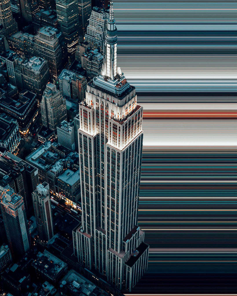 Surreal HQ Edit of The Empire State Building