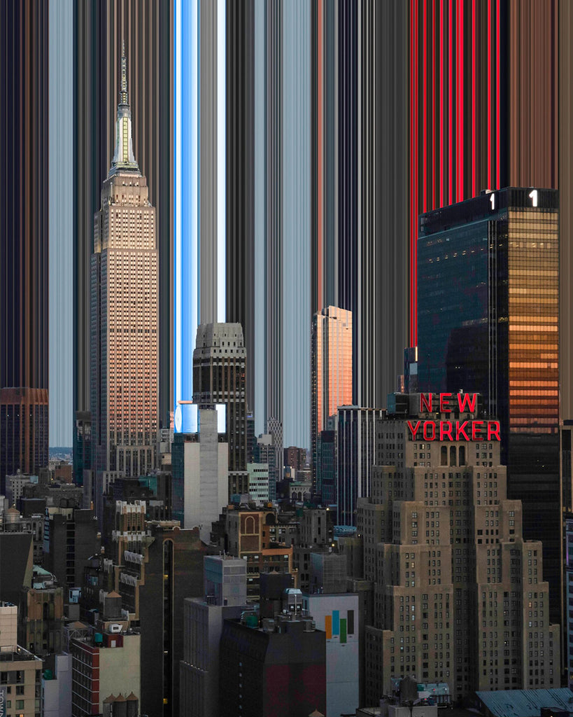 Inspirational Edit of Empire State Building and The New Yorker
